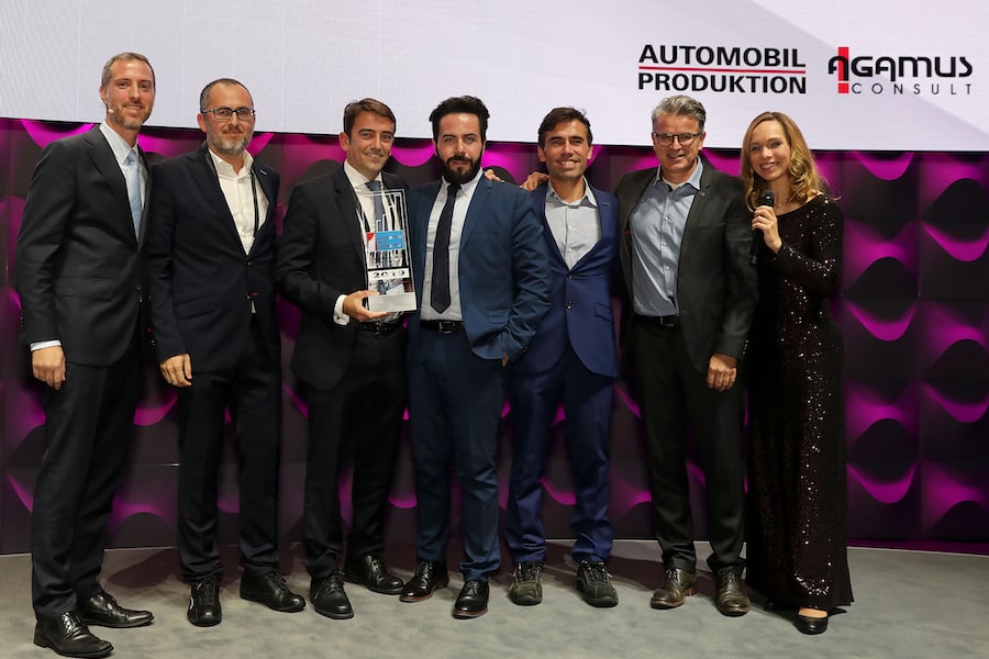 awardverleihung automotive lean production award ilka groenewold wolfsburg moderation event