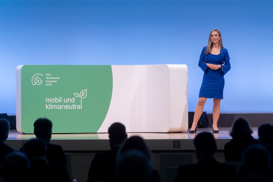 vda 23. technischer kongress in berlin mit moderatorin ilka groenewold automobil moderatorin automotive moderation