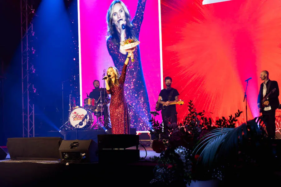 Hamburger Moderatorin Ilka Groenewold Orlen Partnerveranstaltung Hamburg