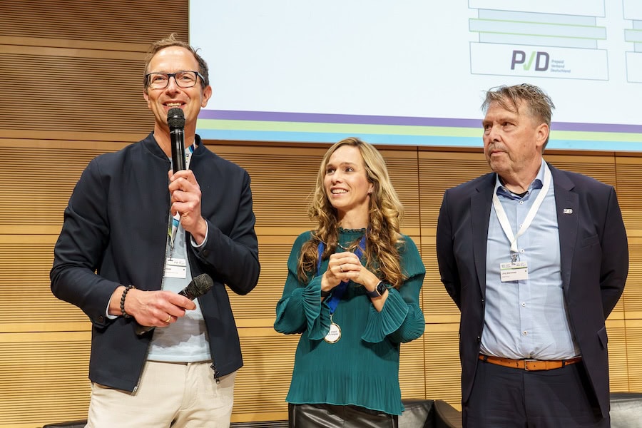 Jubilaeumsmoderatorin Ilka Groenewold Moderatorin Jubilaeum Berlin