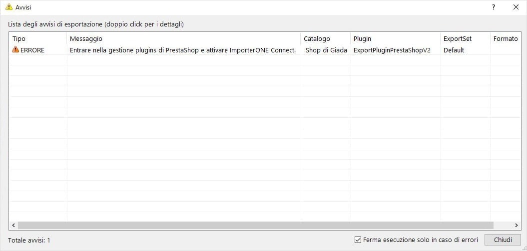 Plugin Prestashop csv ImporterONE