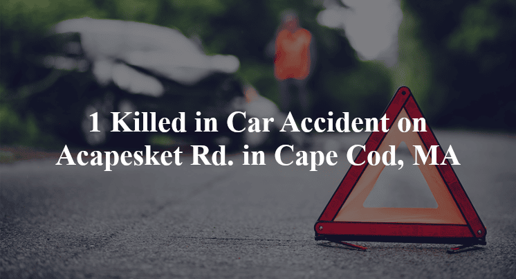 car accident cape cod ma acapesket rd caseys way