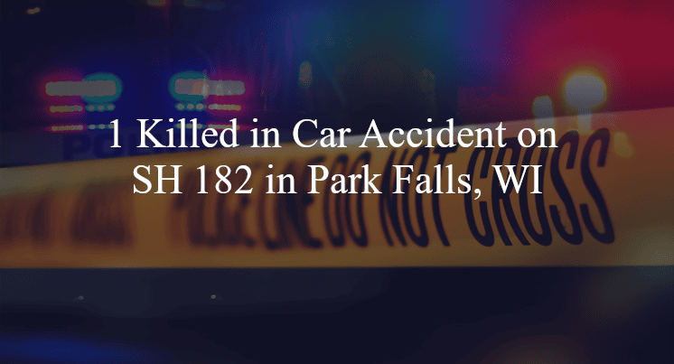 car accident park falls wi sh 182
