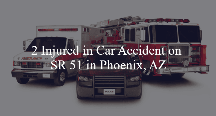 car accident phoenix az sr 51
