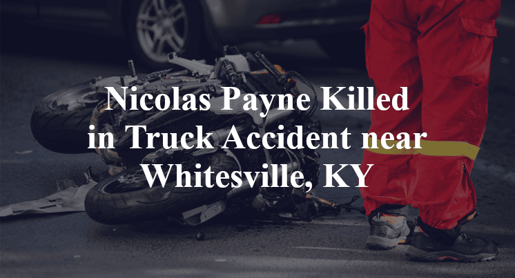 Nicolas Payne Truck Accident near Whitesville, KY
