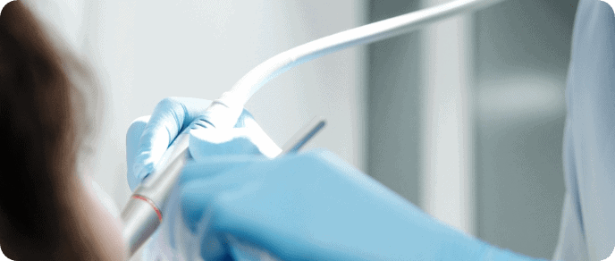Sterile, single-use, powder-free nitrile exam gloves (pairs) are intended to be used for medical purposes for cross-contamination protection of the patient and examiner.