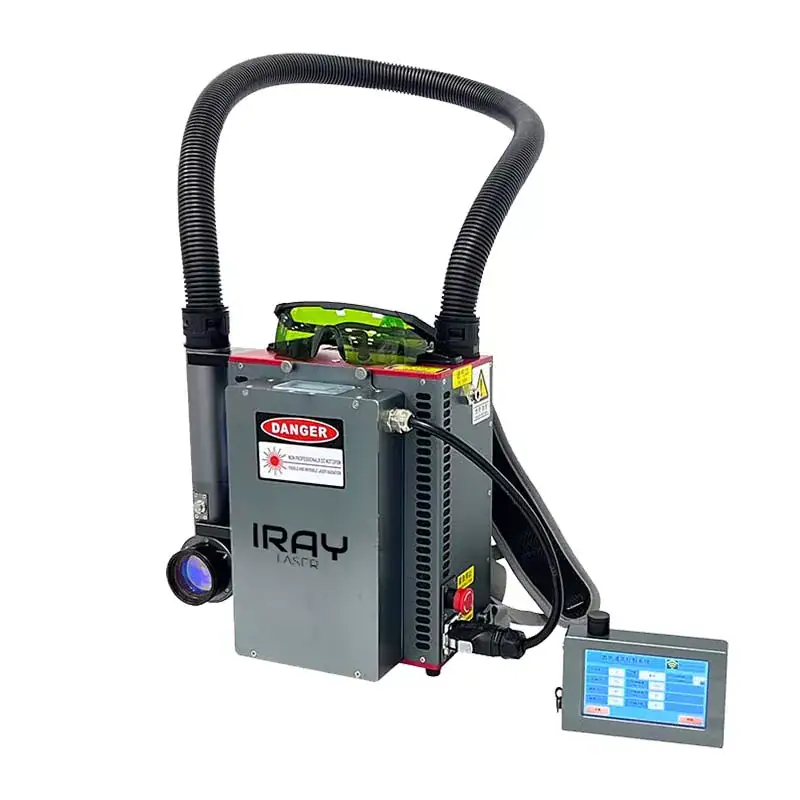 Backpack derust machine