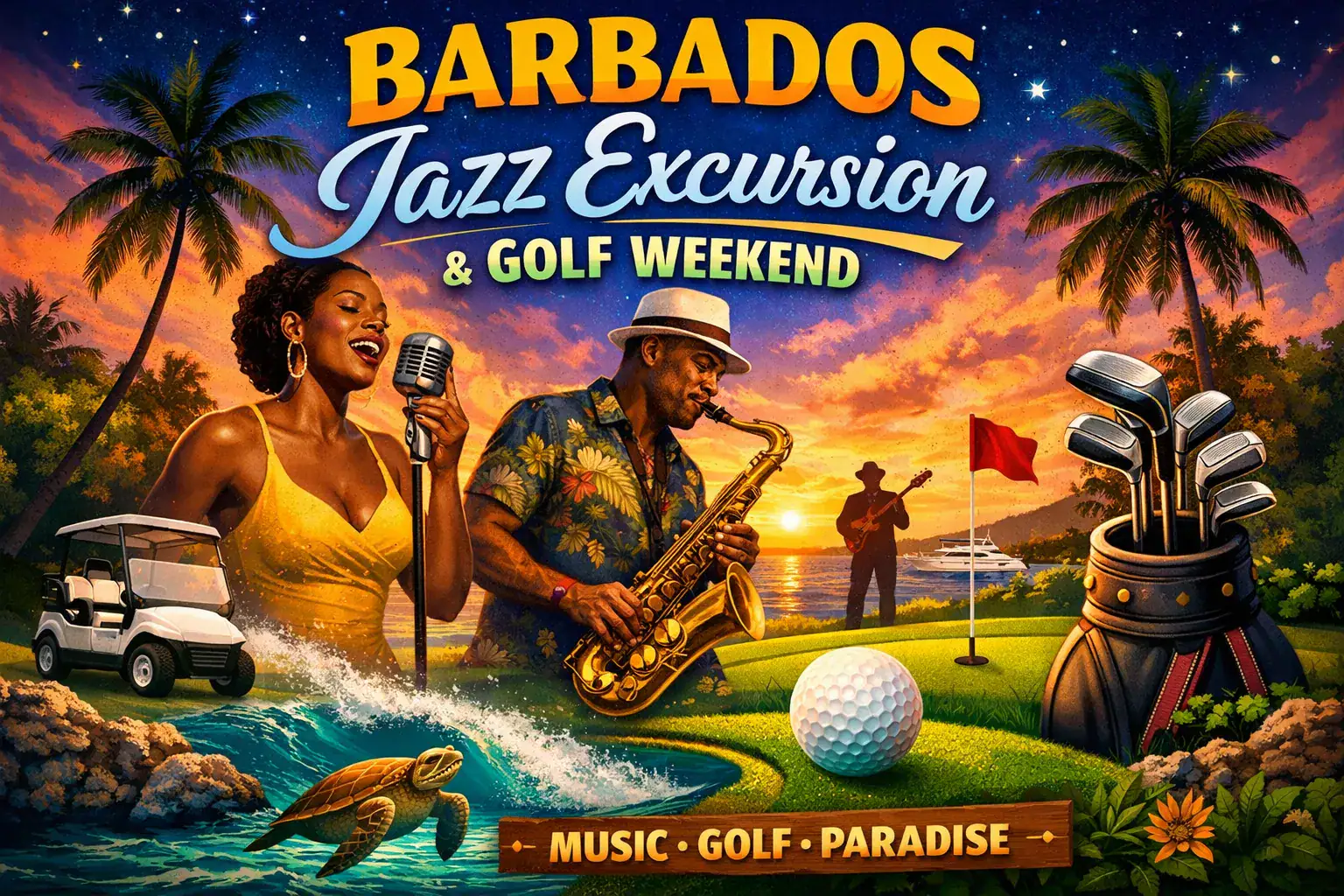 Barbados Jazz Excursion and Golf Weekend