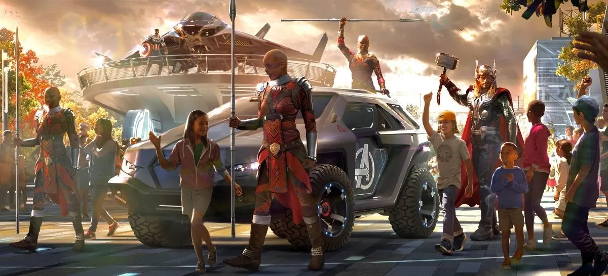 Avengers deployment vehicle