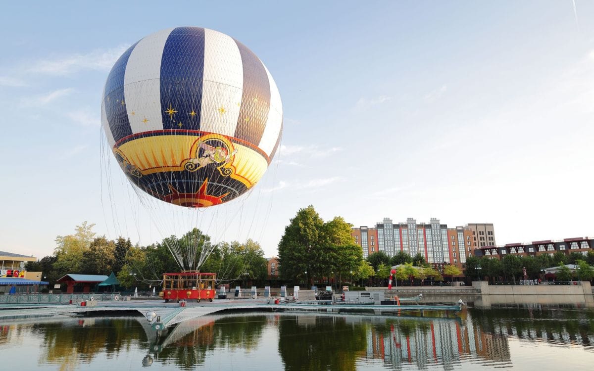 Mongolfiera al Disney Village a Disneyland Paris