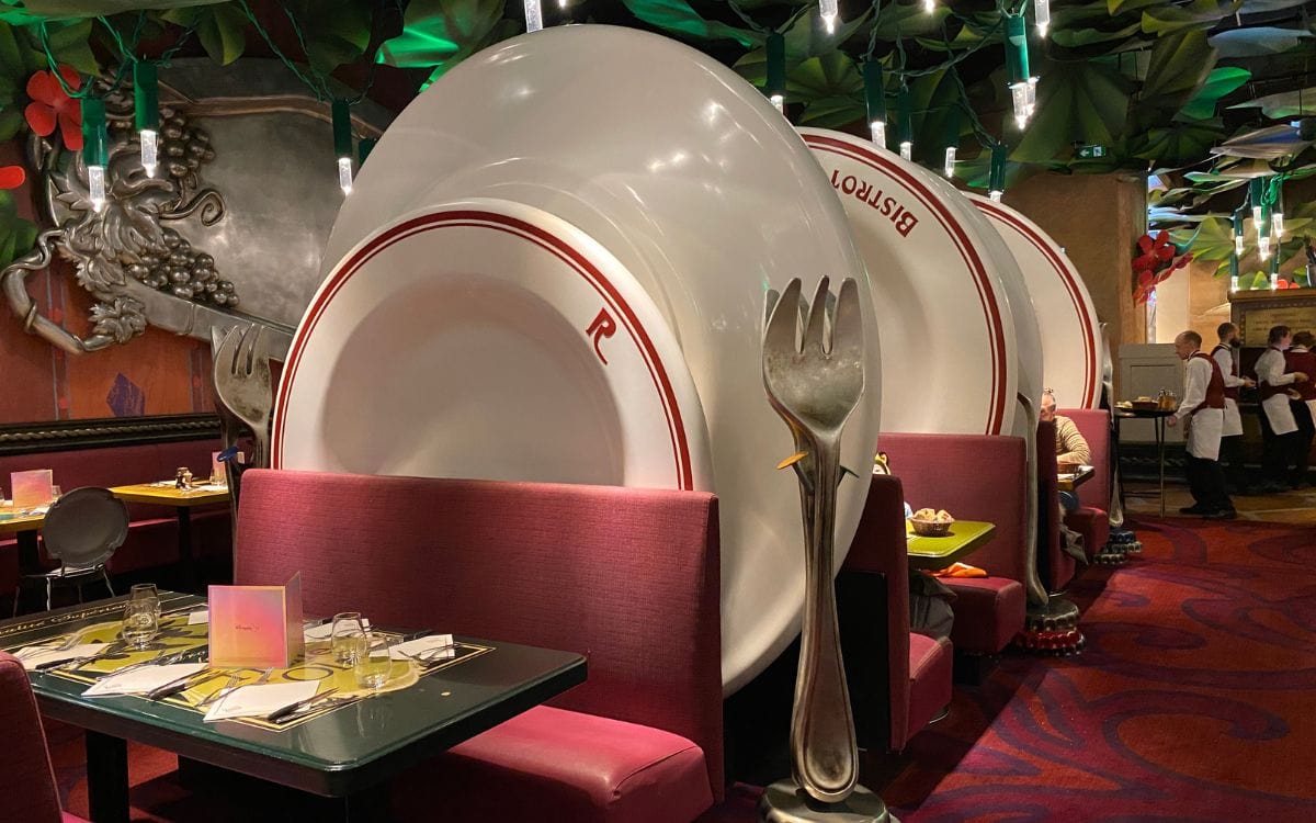 Pranzo da Bistrot Chez Remy a Disneyland Paris