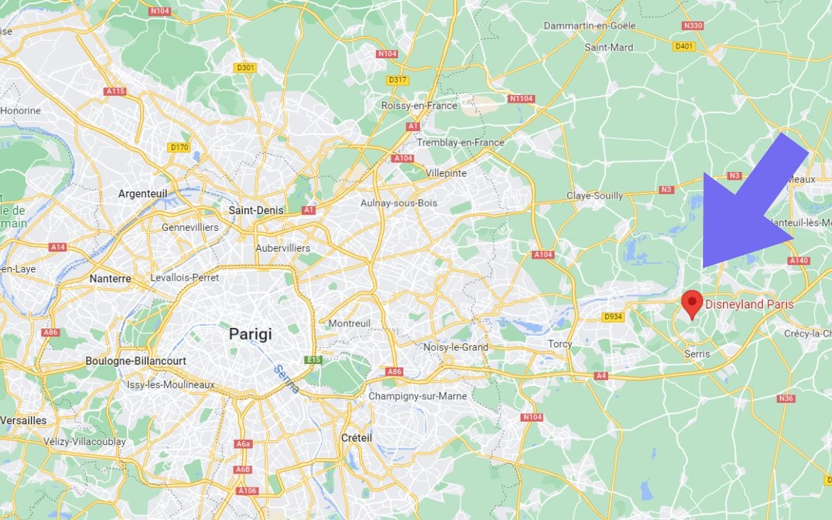 quale aeroporto scegliere per andare a Disneyland Paris