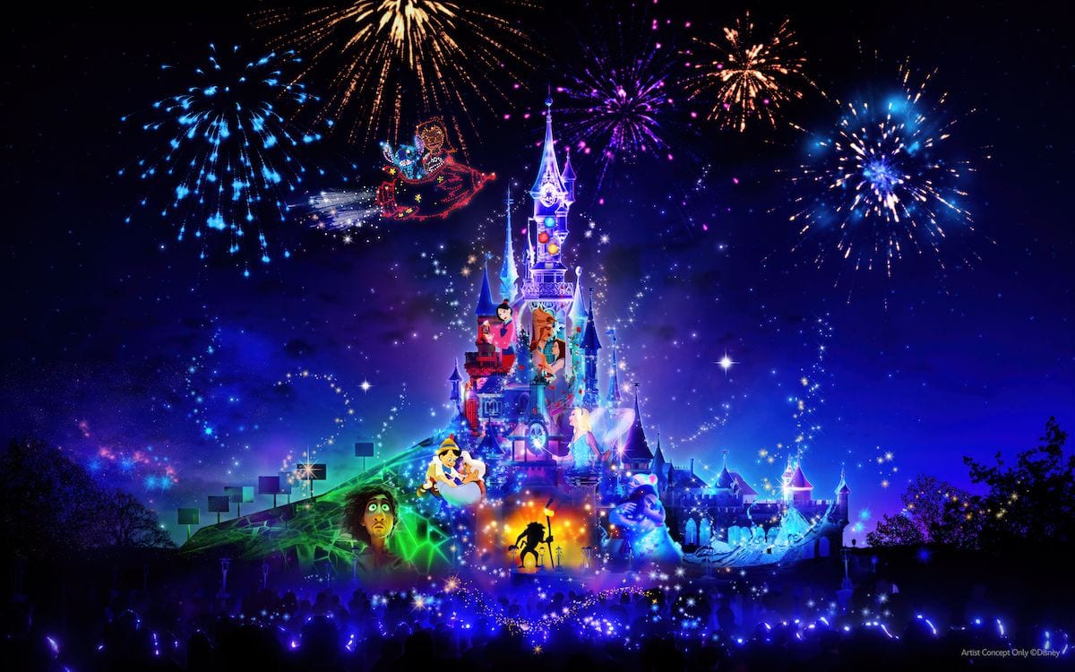 spettacolo serale a disneyland paris