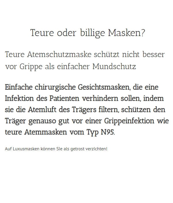 Coronavirus Mundschutzmasken aus 78479 Reichenau