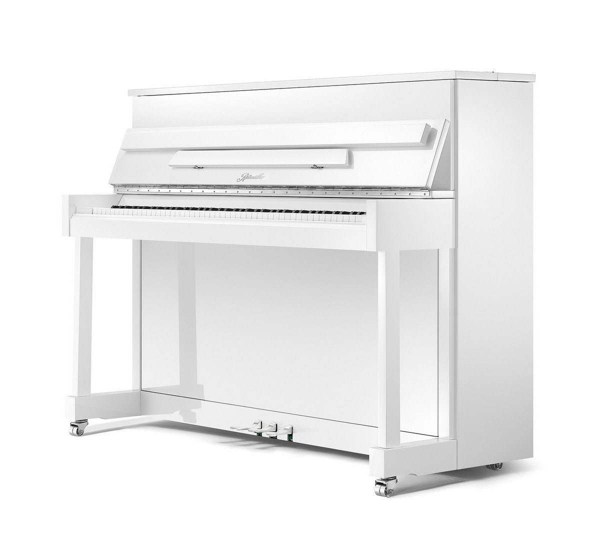 Piano Ritmüller RC110 White Chrome