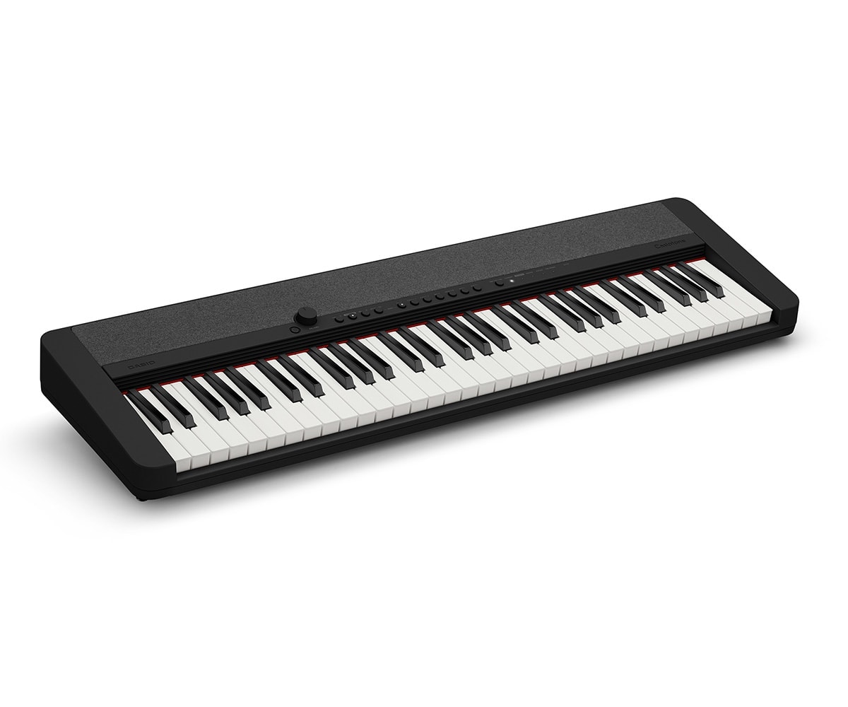 Casio Casiotone CT S1 schwarz seitlich