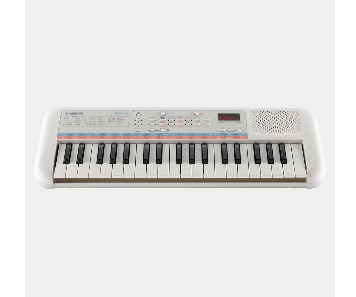 Yamaha PSS E30 Kids Keyboard weiß vorne