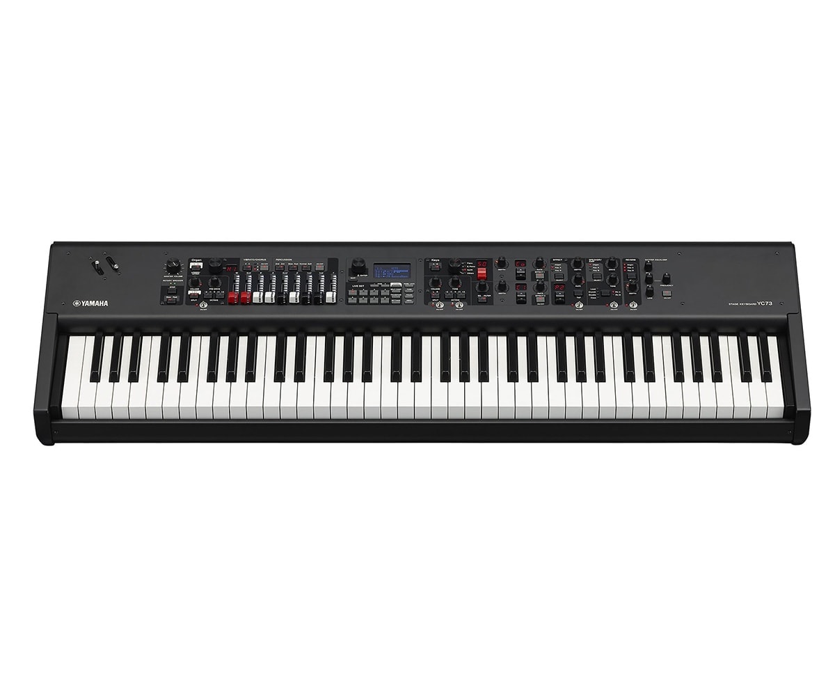Yamaha Stagepiano YC73 grau von Oben