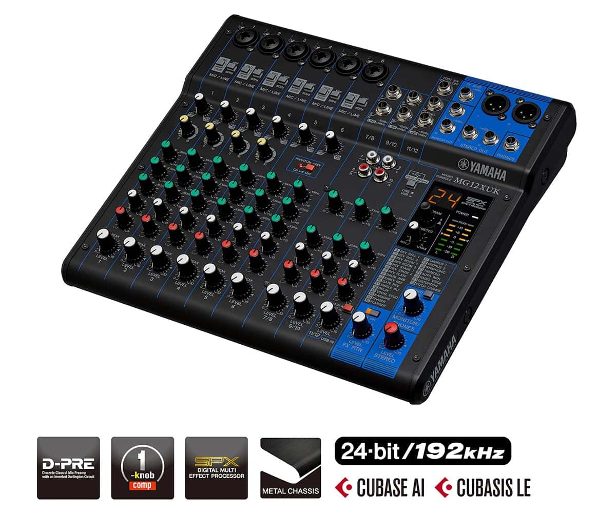 Yamaha MG12XUK Mixer Mischpult