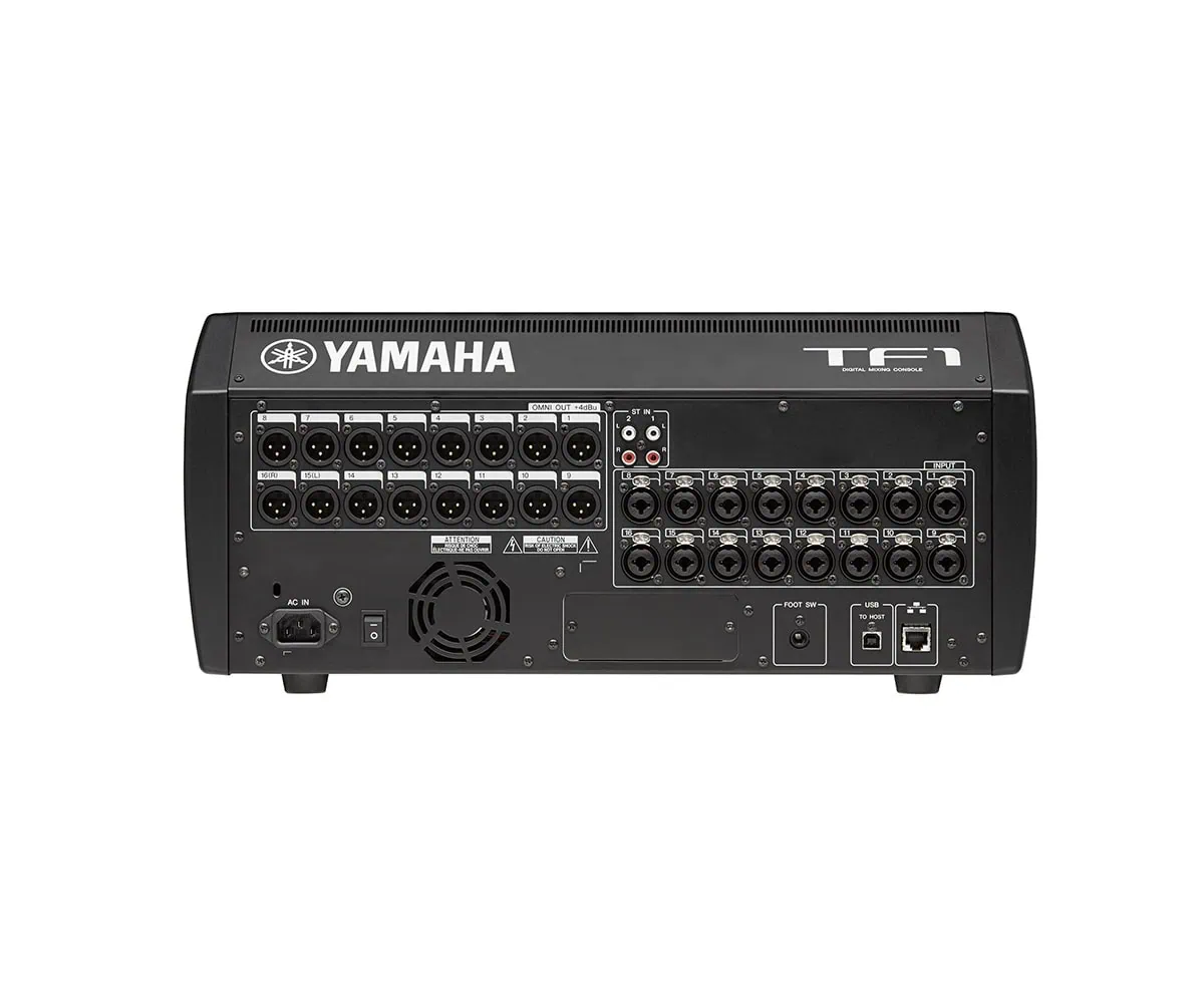 Yamaha TF1 Mischpult Digitalmixer Anschlüsse