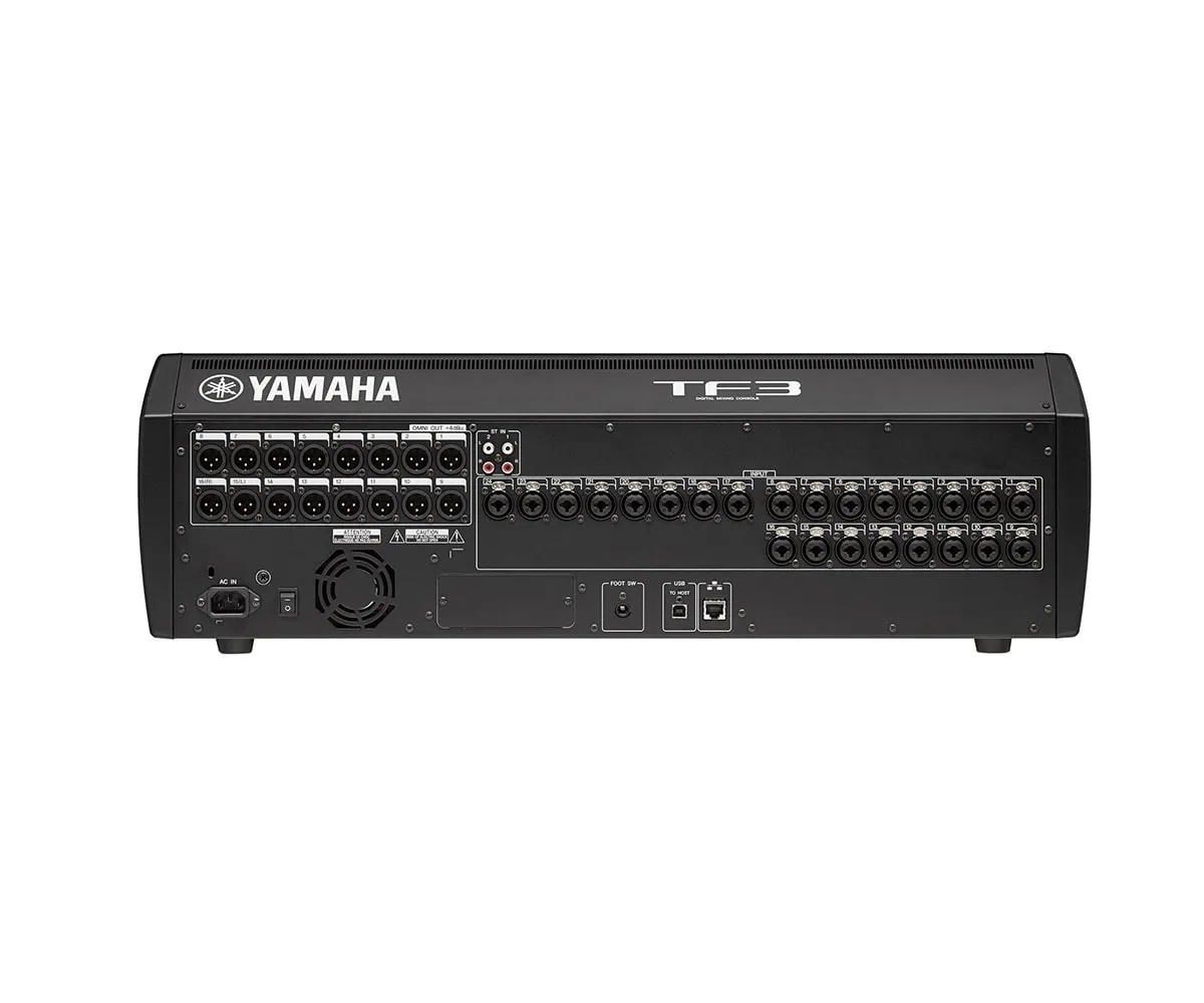Yamaha TF3 Mischpult Digitalmixer Anschlüsse