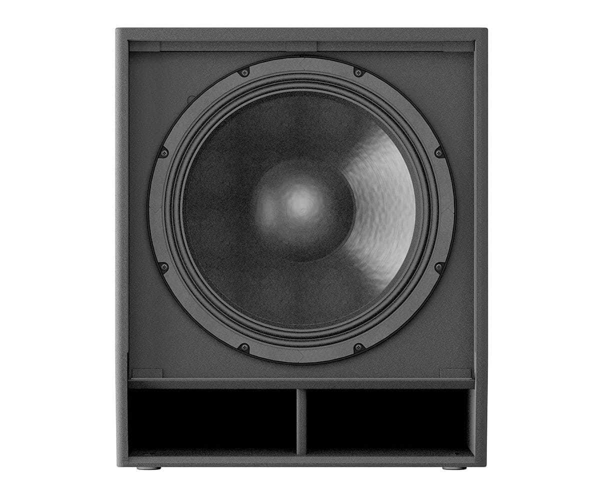 Yamaha Subwoofer aktiv DXS18XLF D schwarz Rückseite