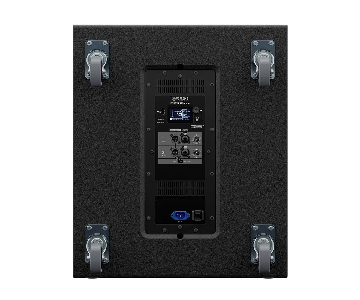 Yamaha Subwoofer aktiv DXS18XLF schwarz mit Rollen