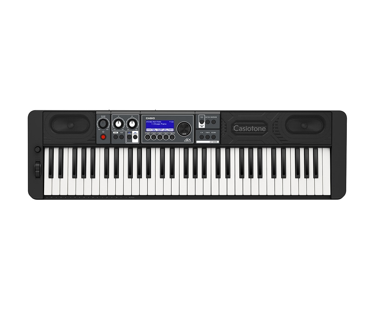 Casio CTS500 schwarz von oben
