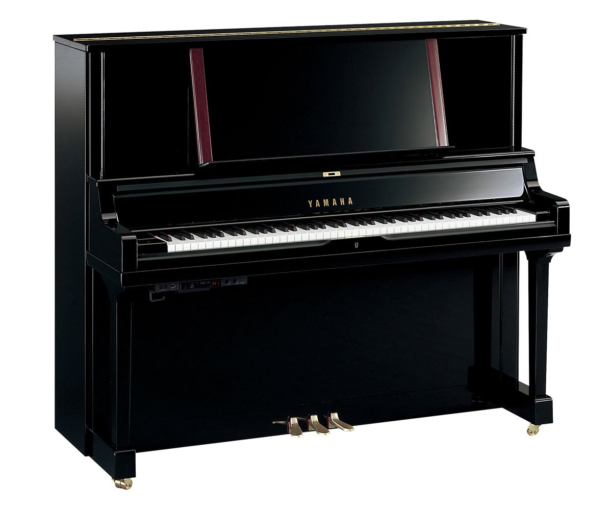 Piano Yamaha YUS5TA3 Transacoustic Klavier, schwarz poliert