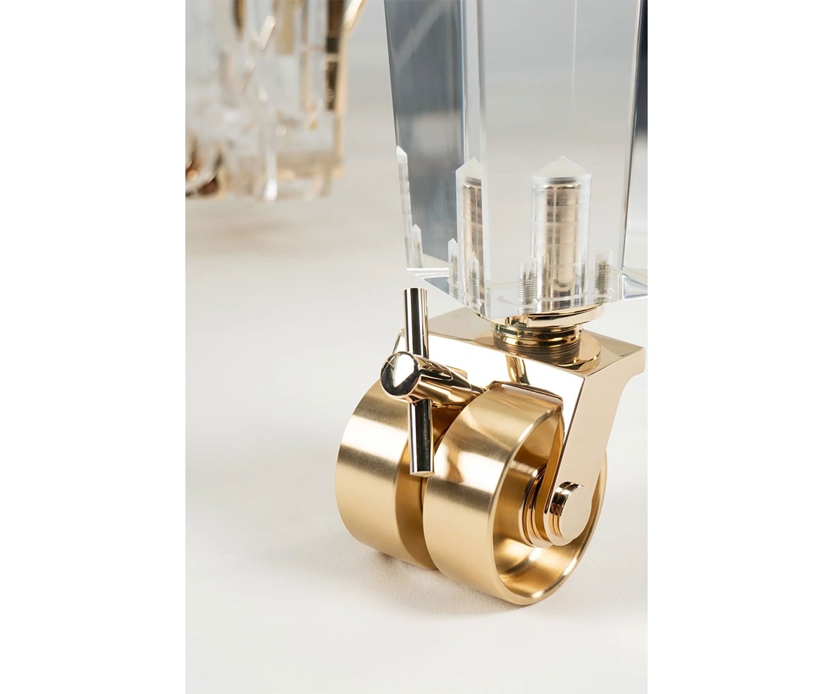 Schimmel Glasflügel Messing Rolle