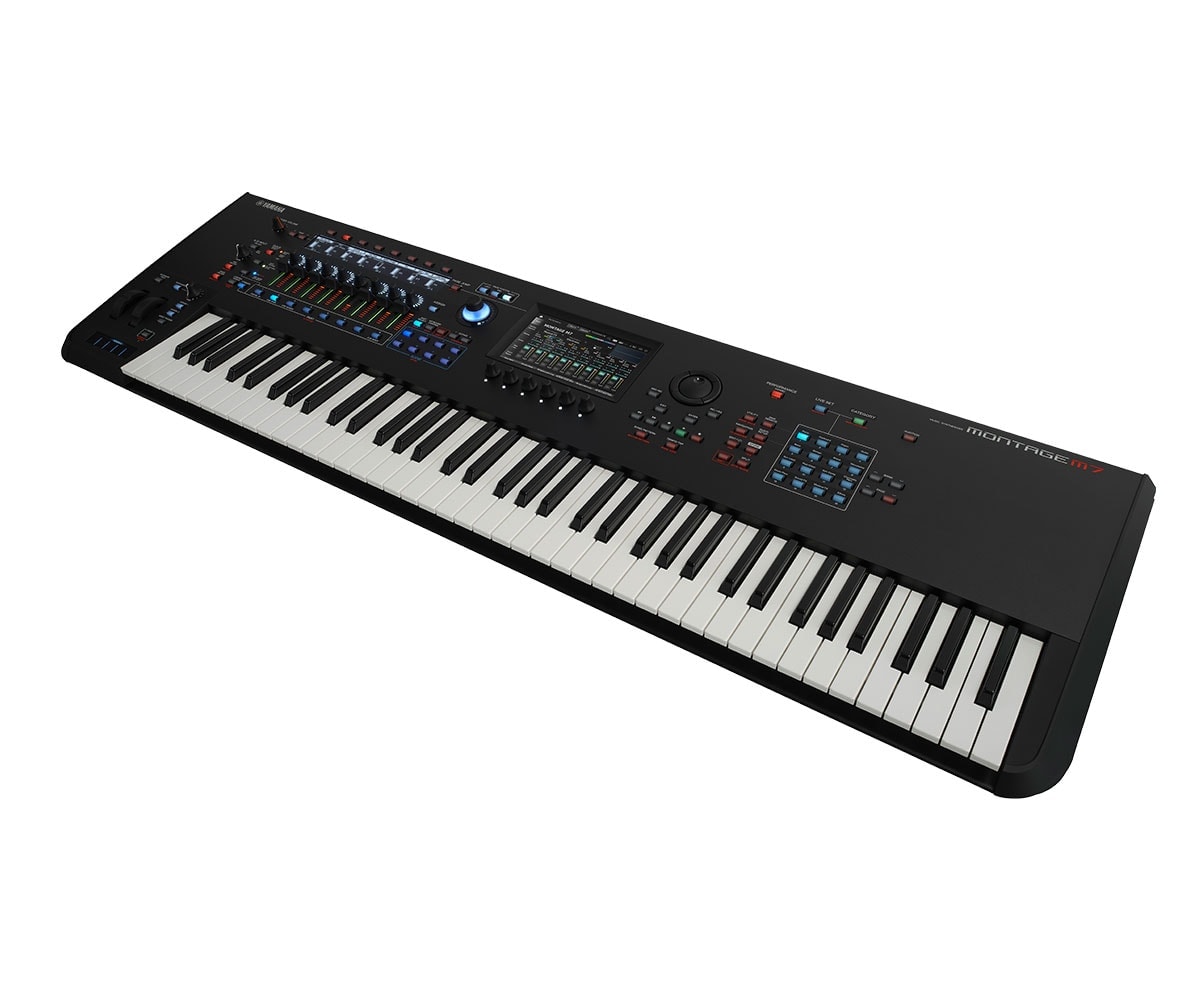 Yamaha Montage M7 - front angeled