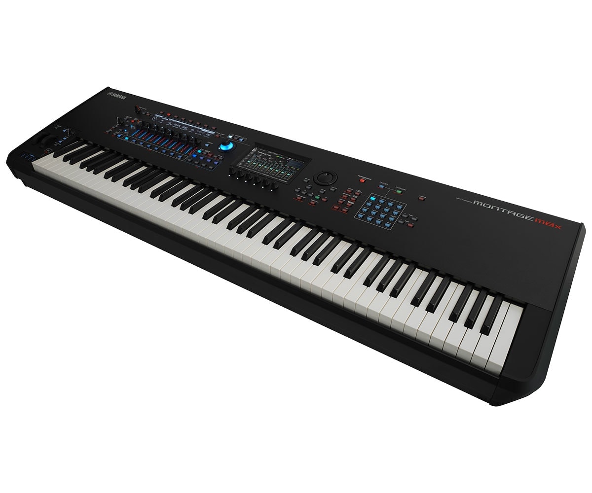 Yamaha Montage M8x angeled front