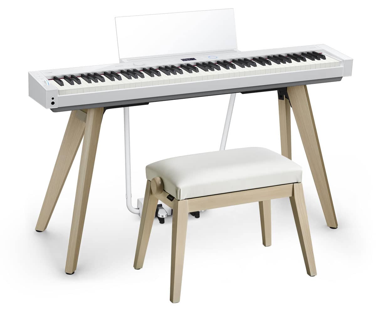 Casio PX-S7000WE mit KOBE Klavierbank SET - Bundle