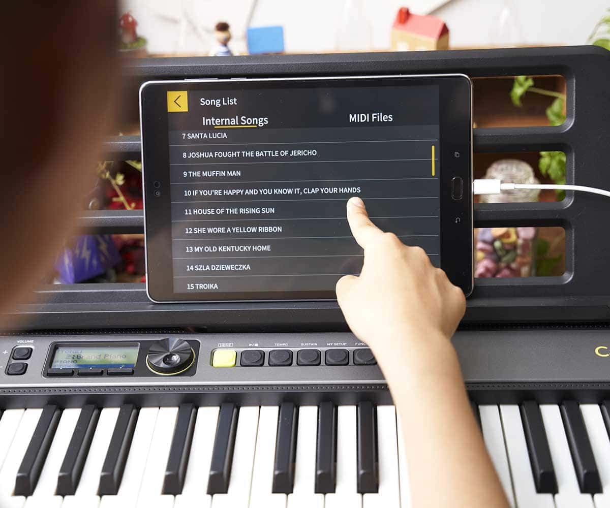 Casio Keyboard LK-S250 mit Leuchttasten