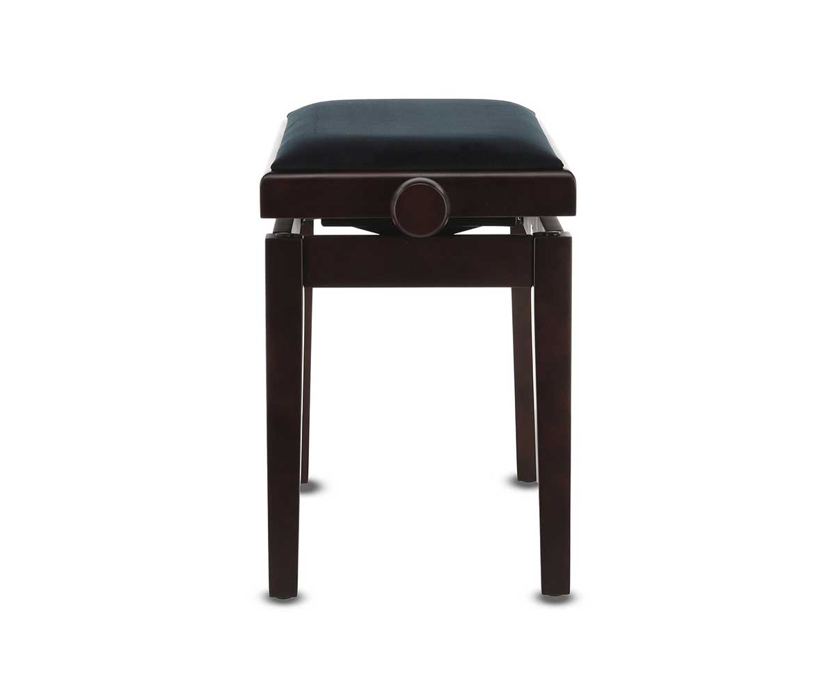 Klavierbank GEWA Deluxe Rosenholz matt mit Samt seite