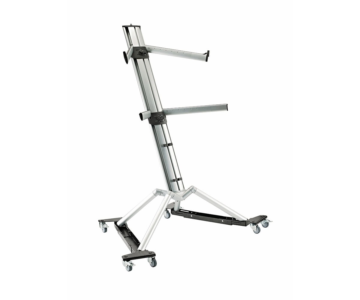 Spider Pro Silber auf K&M Rollschlitten