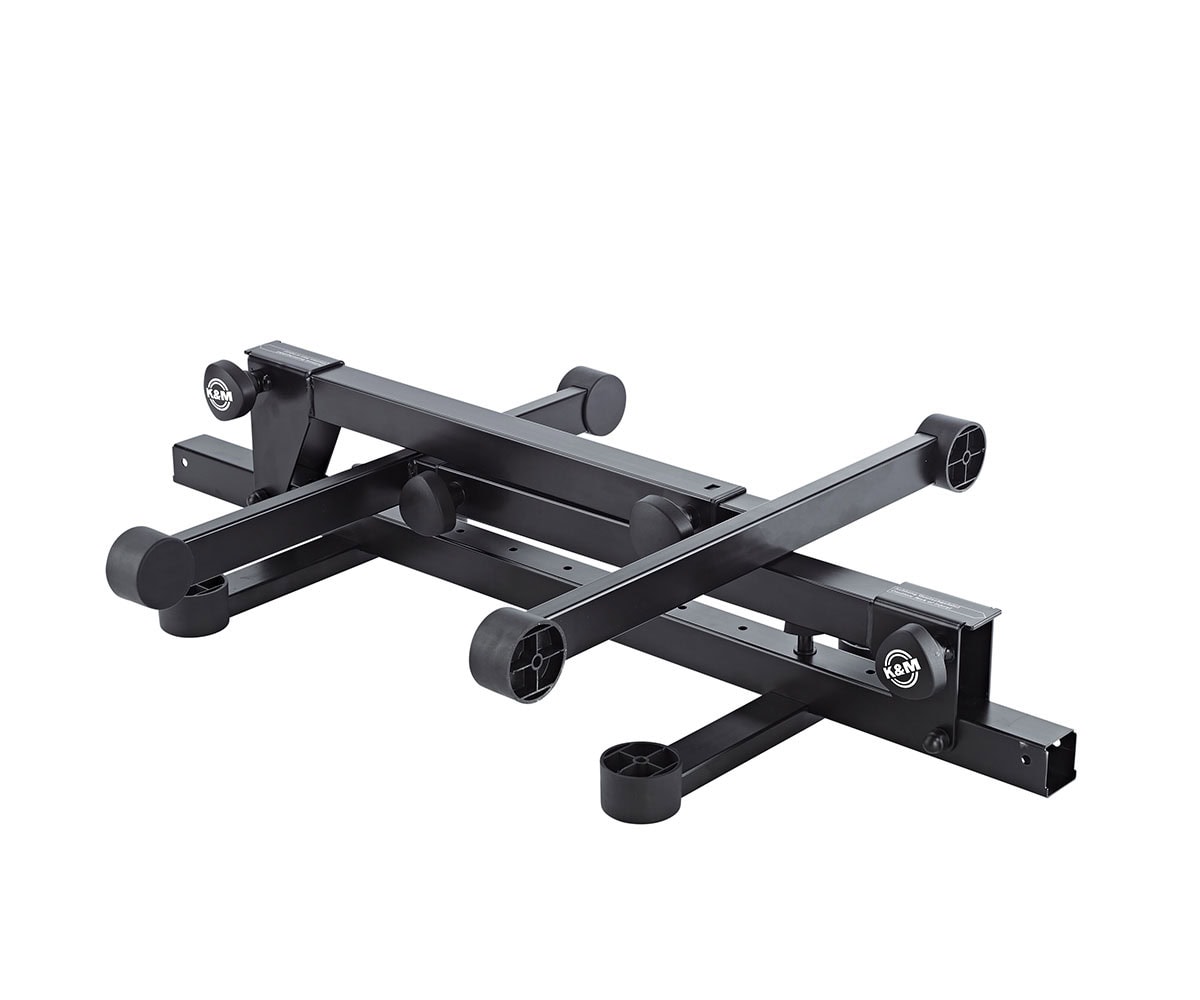 K&M Omega Pro Schwarz zusammengeklappt