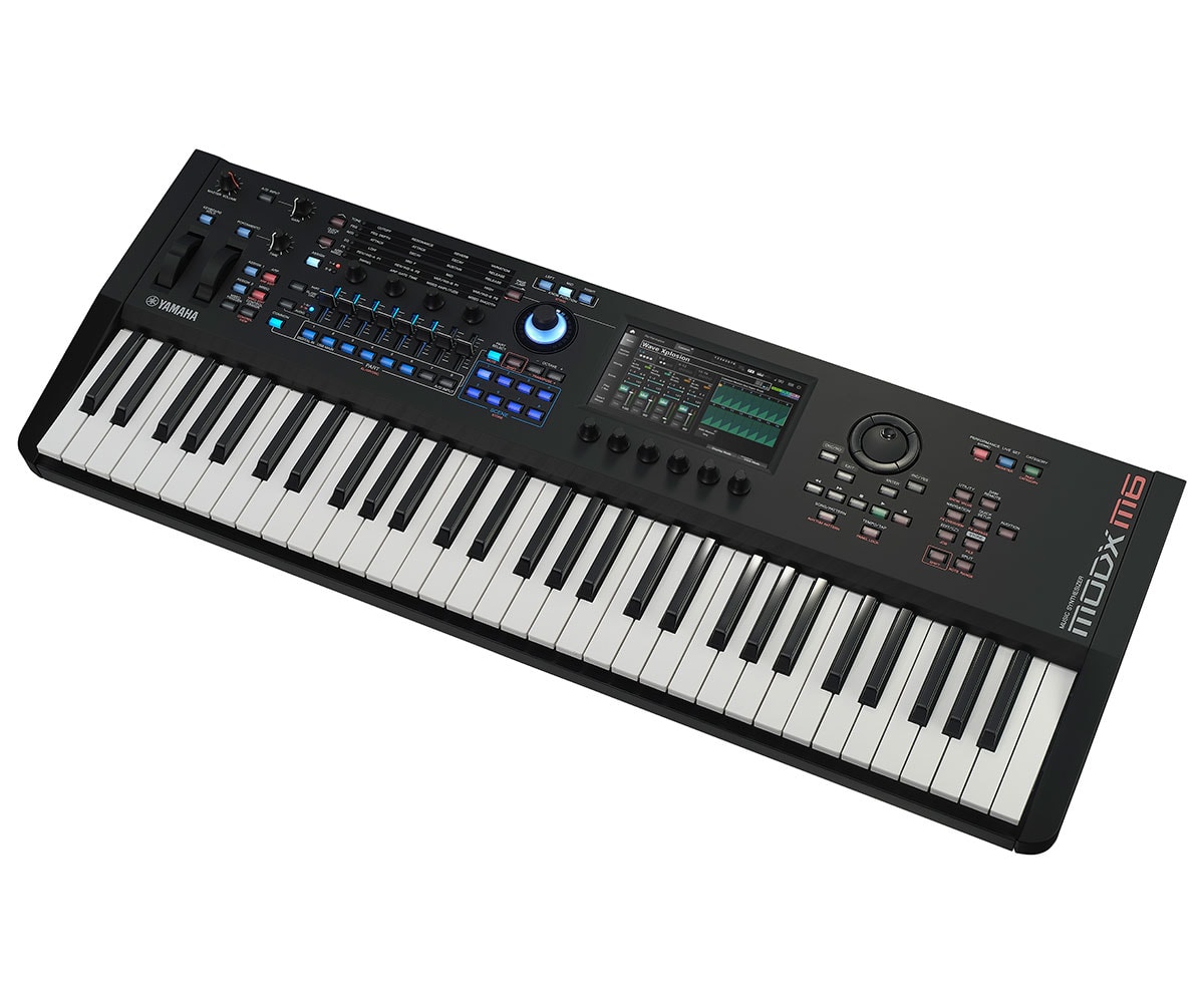 Yamaha MODXM6 top angled