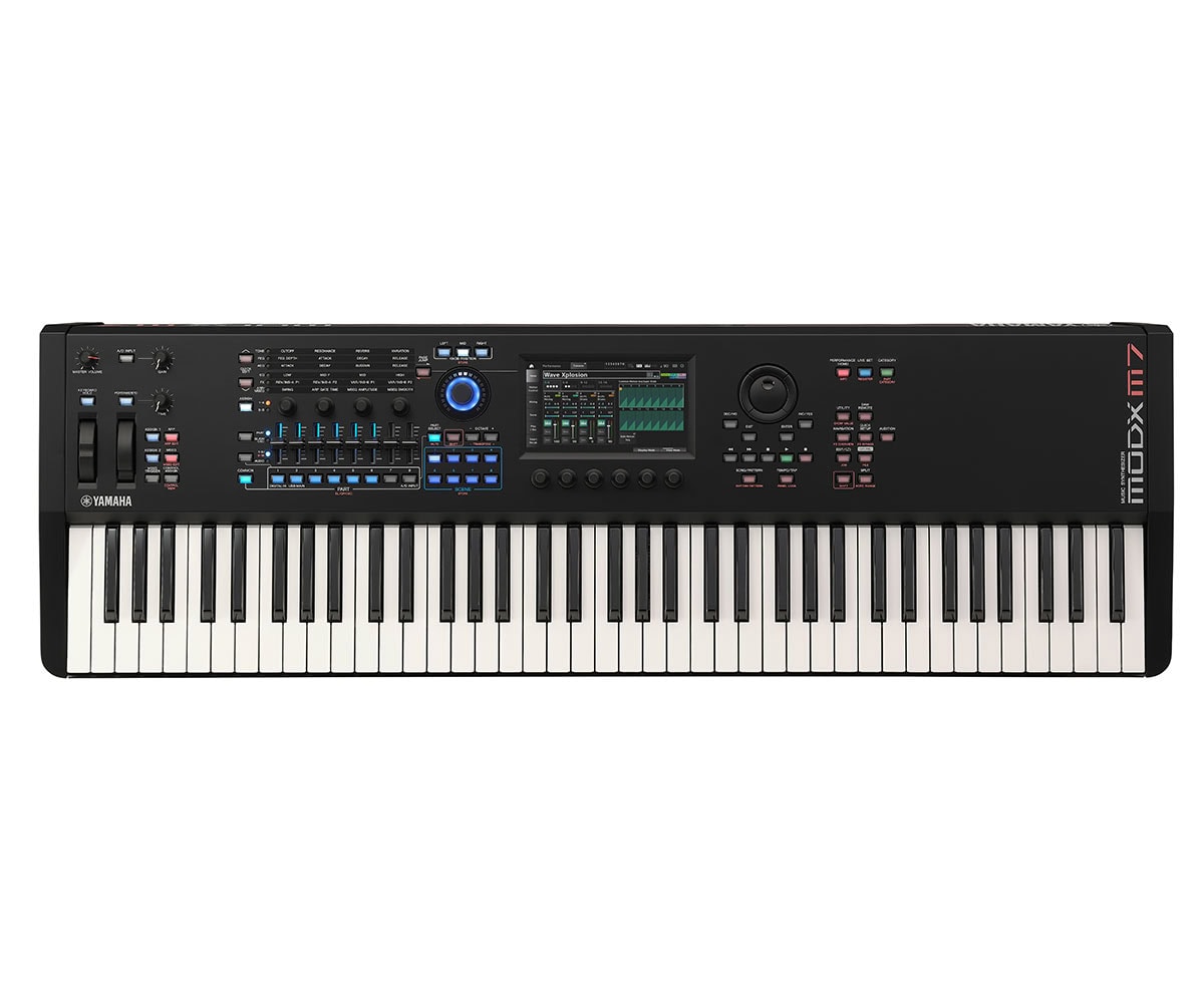 Yamaha MODX M7 top