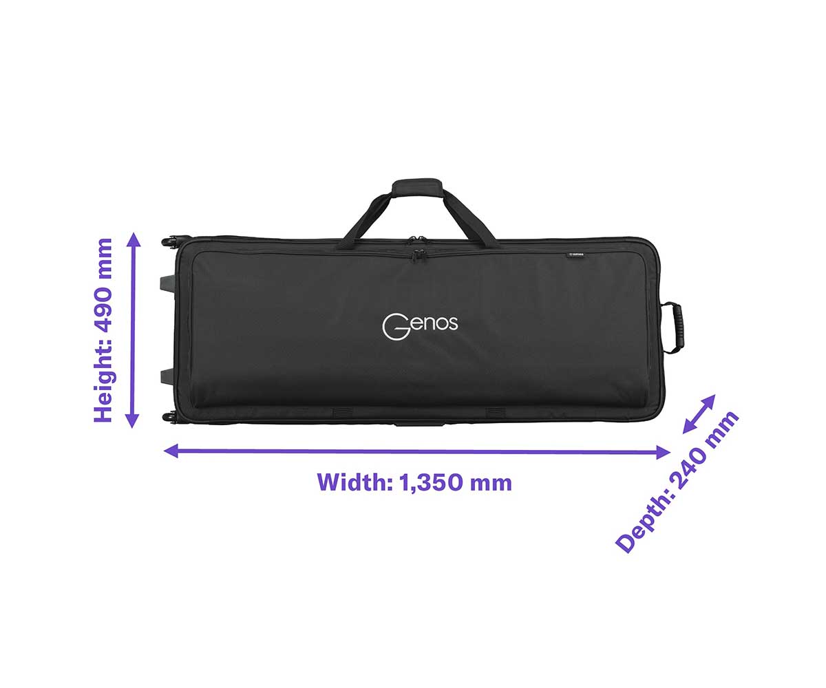 Yamaha SC-Genos mit Maße