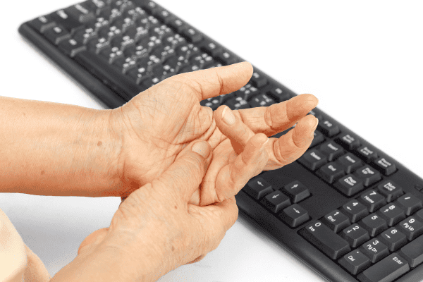 Difficulty performing fine motor tasks