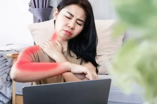 Radiating pain up the arm