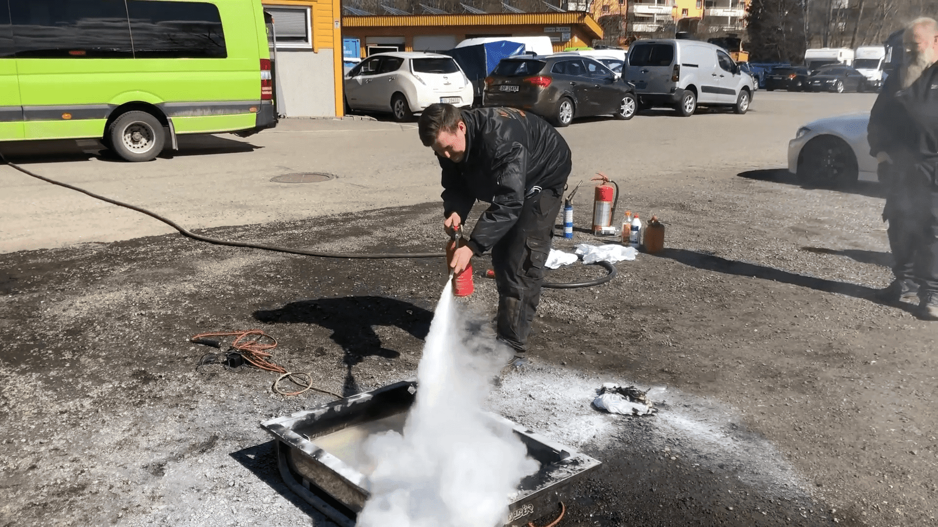 Praktisk slokkeøvelse