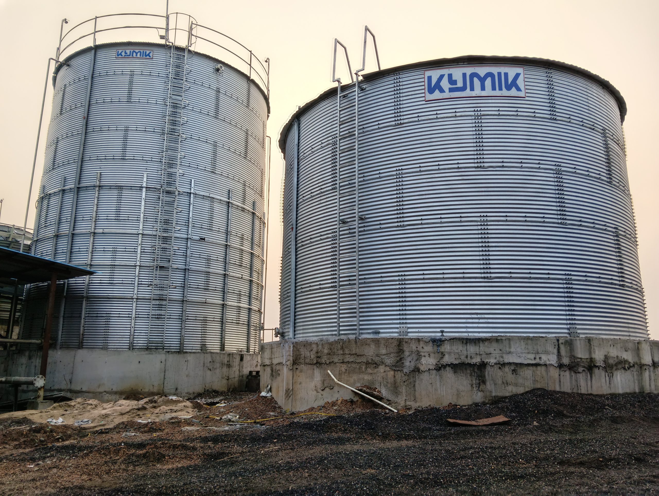 zincalume water tank manufacturer in India, zincalume water tank manufacturer in West Bengal, zincalume water tank manufacturer in South India, bolted panel tank manufacturer, GFS tank manufacturer, grain silo manufacturer in India.