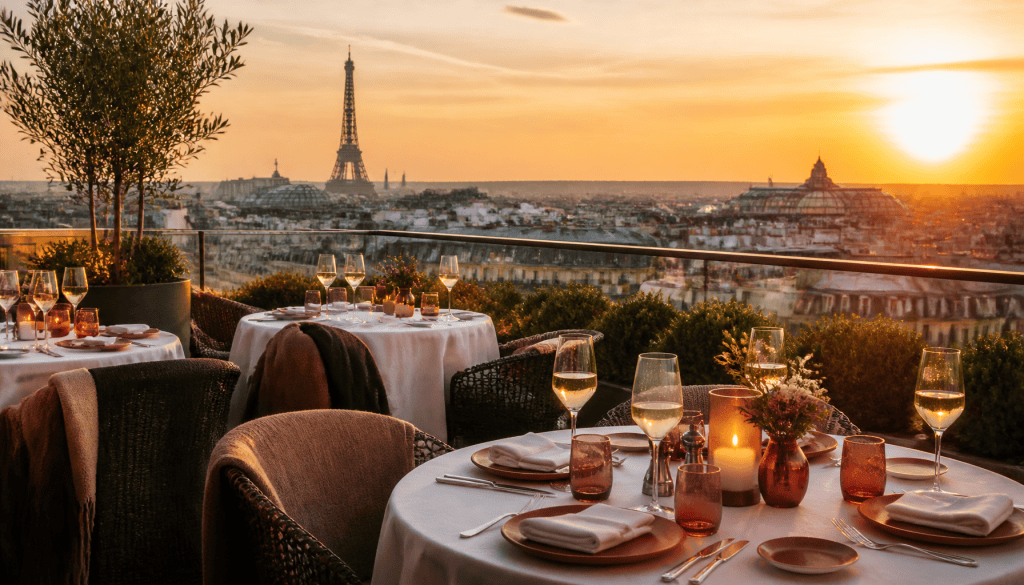 restaurant rooftop paris