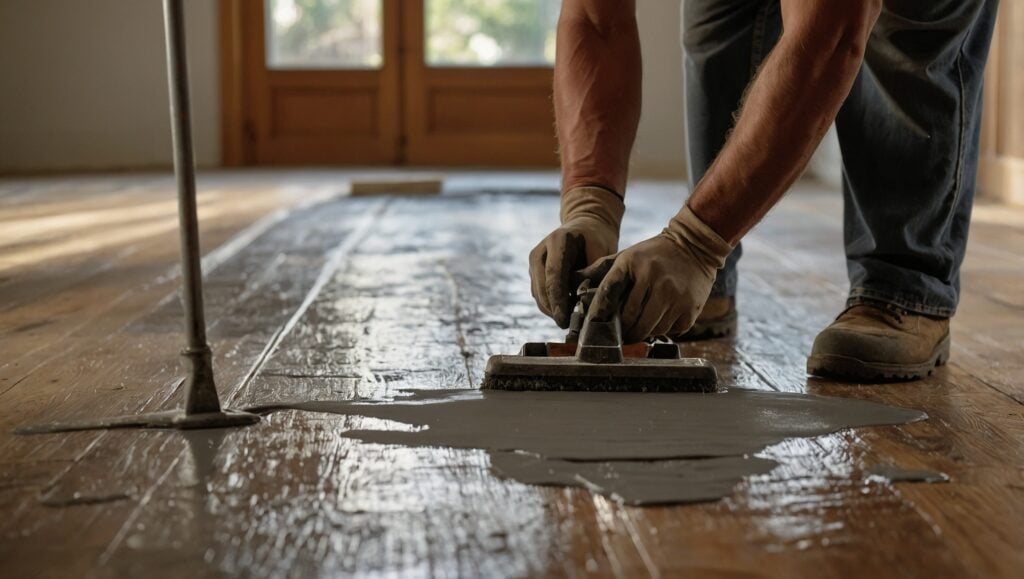 Ragréage sur plancher en bois : méthode, produits et étapes détaillées