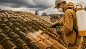 Anti-mousse toiture : combien de temps avant la pluie pour un traitement qui tient vraiment ?