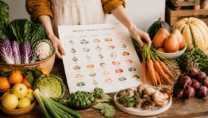 Liste fruits légumes org : le calendrier complet des produits de saison mois par mois