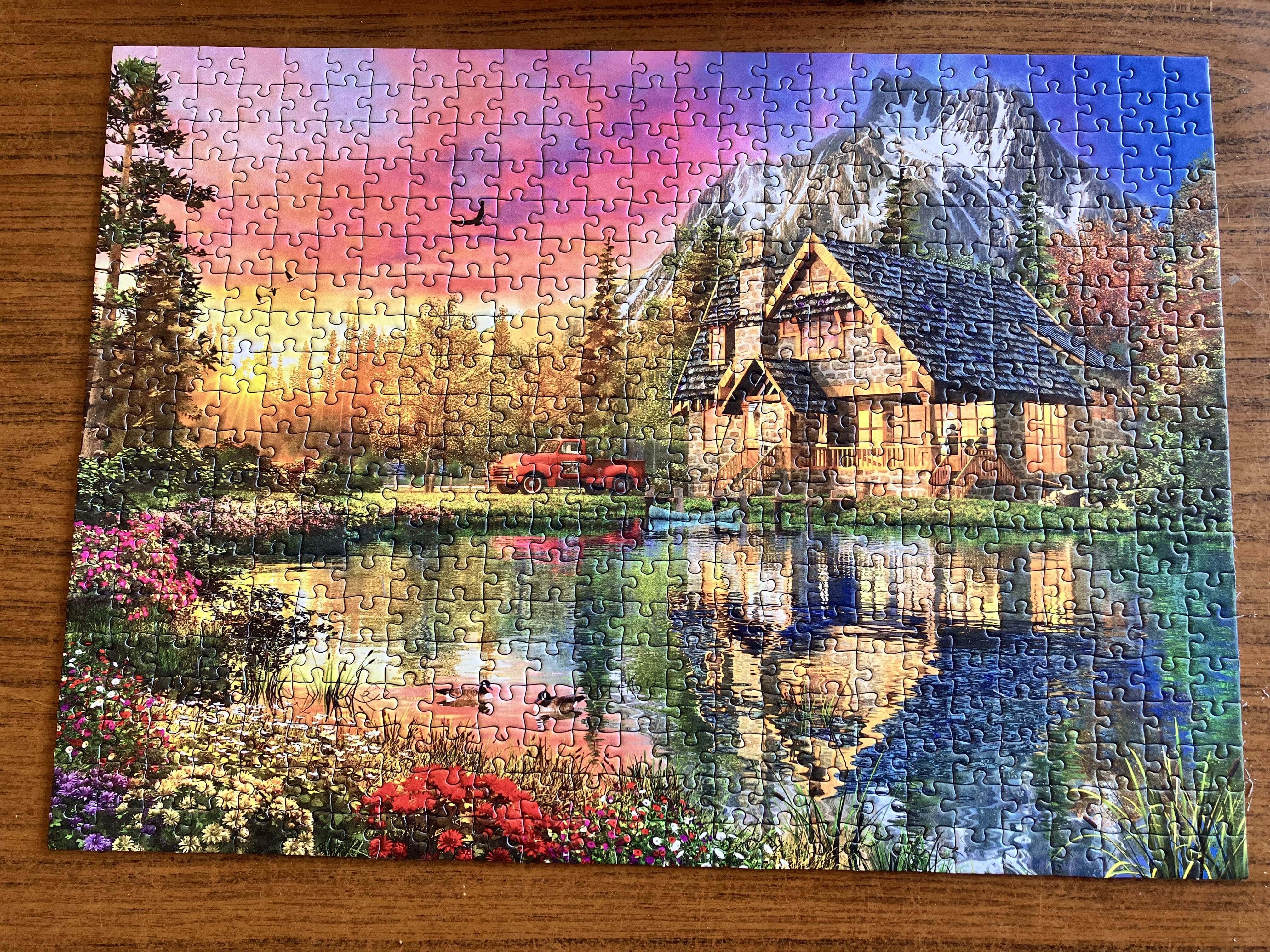 Puzzle 500 terminé concours mars 2026