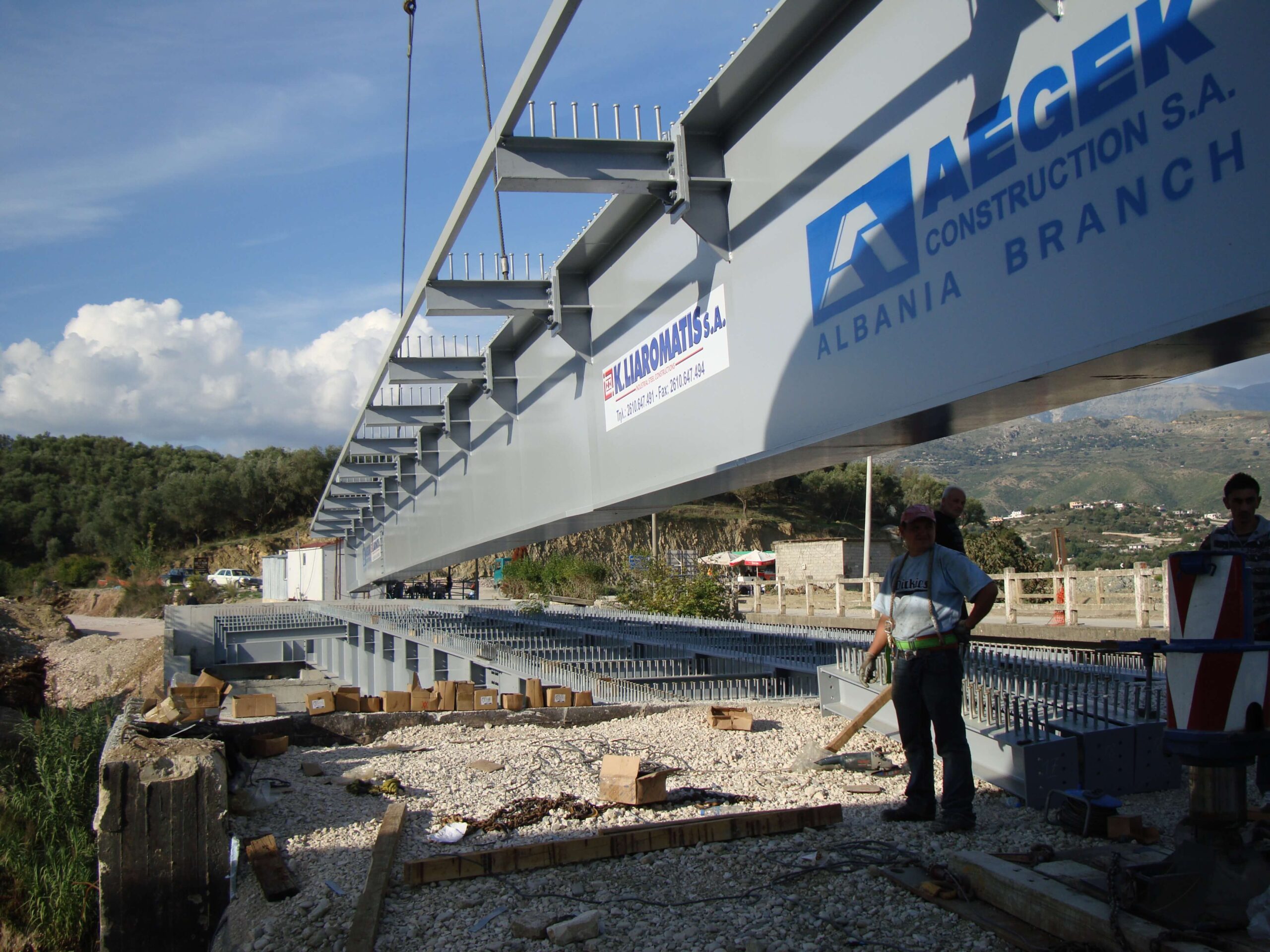 33. N3 - Steel Bridges_KK_1 Sarande_Installation_29